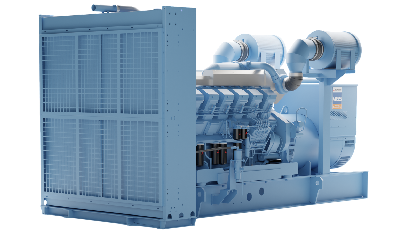 Mitsubishi MGS S16R Generator Set